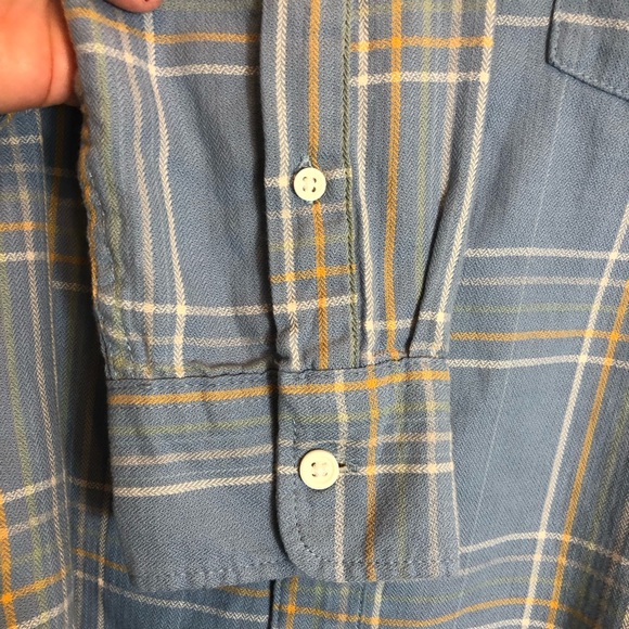 Free Assembly Long Sleeve Button Down Plaid Shirt. Men’s Size XS. NEW WITH TAGS - Picture 4 of 8